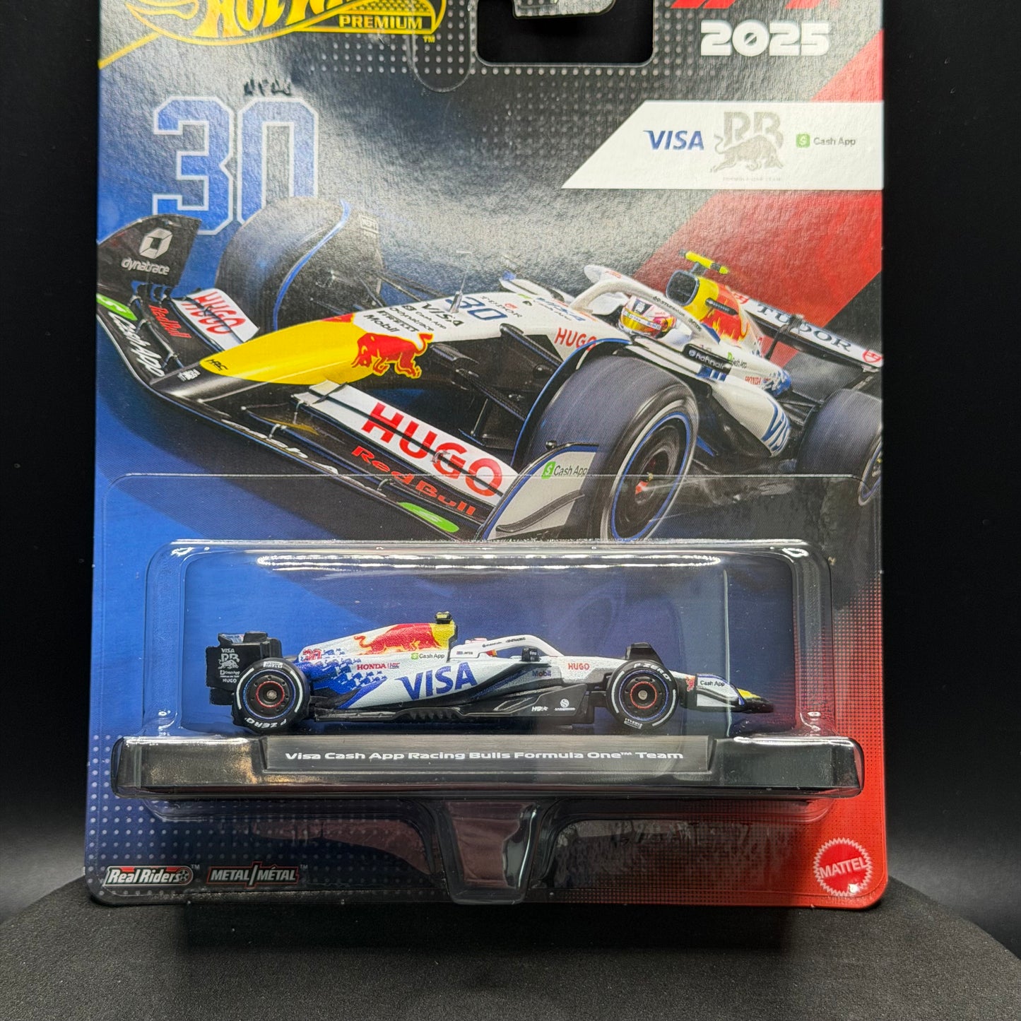 Hot Wheels Visa Cash App Racing Bulls F1 Team #30