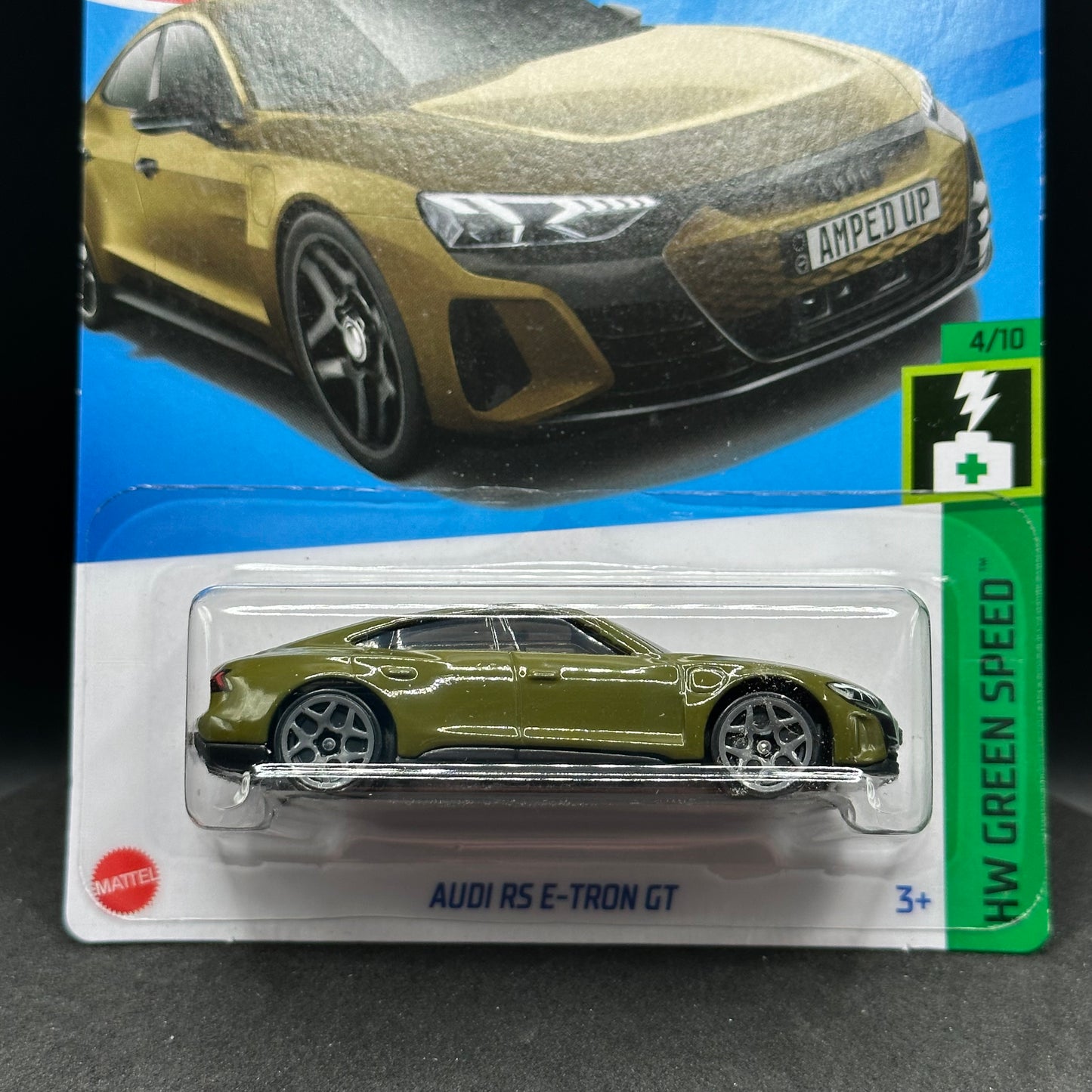 Hot Wheels Audi RS E-Tron GT Olive