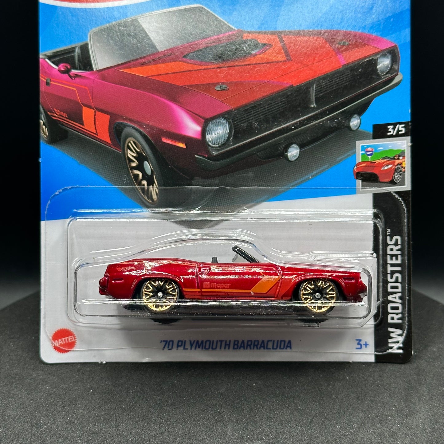 Hot Wheels ‘70 Plymouth Barracuda Red