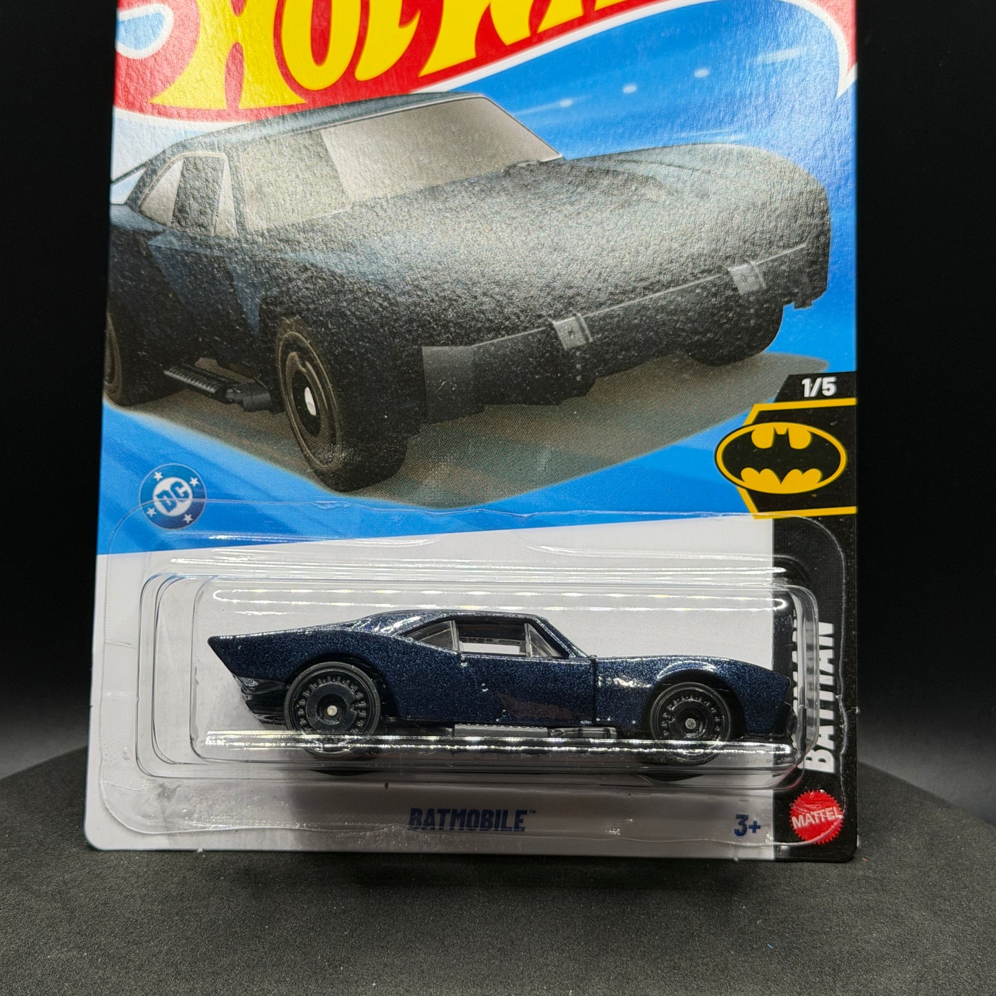 Hot Wheels The Batman Batmobile Dark Blue