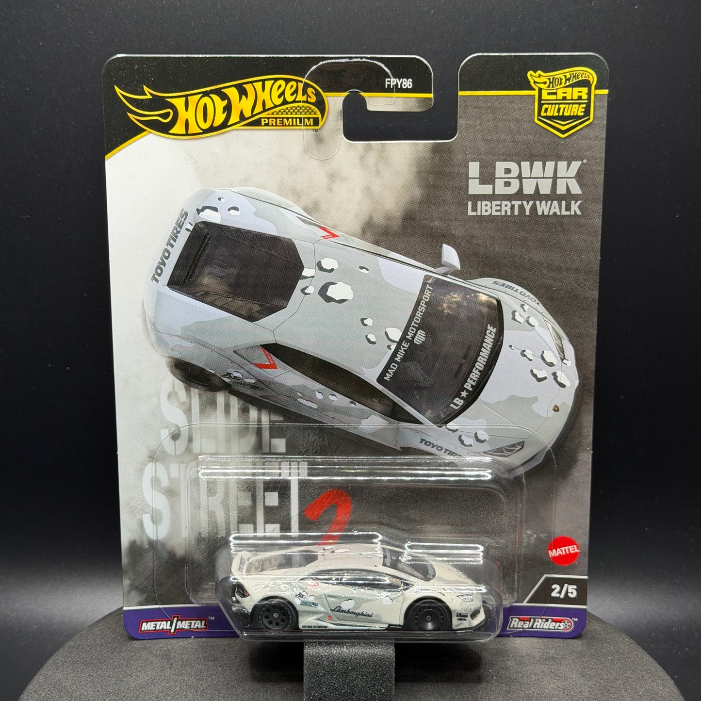 Hot Wheels Premium Liberty Walk Lamborghini Huracan Mad Mike