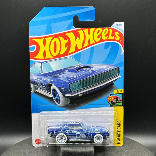 Hot Wheels ‘67 Camaro Blue & White