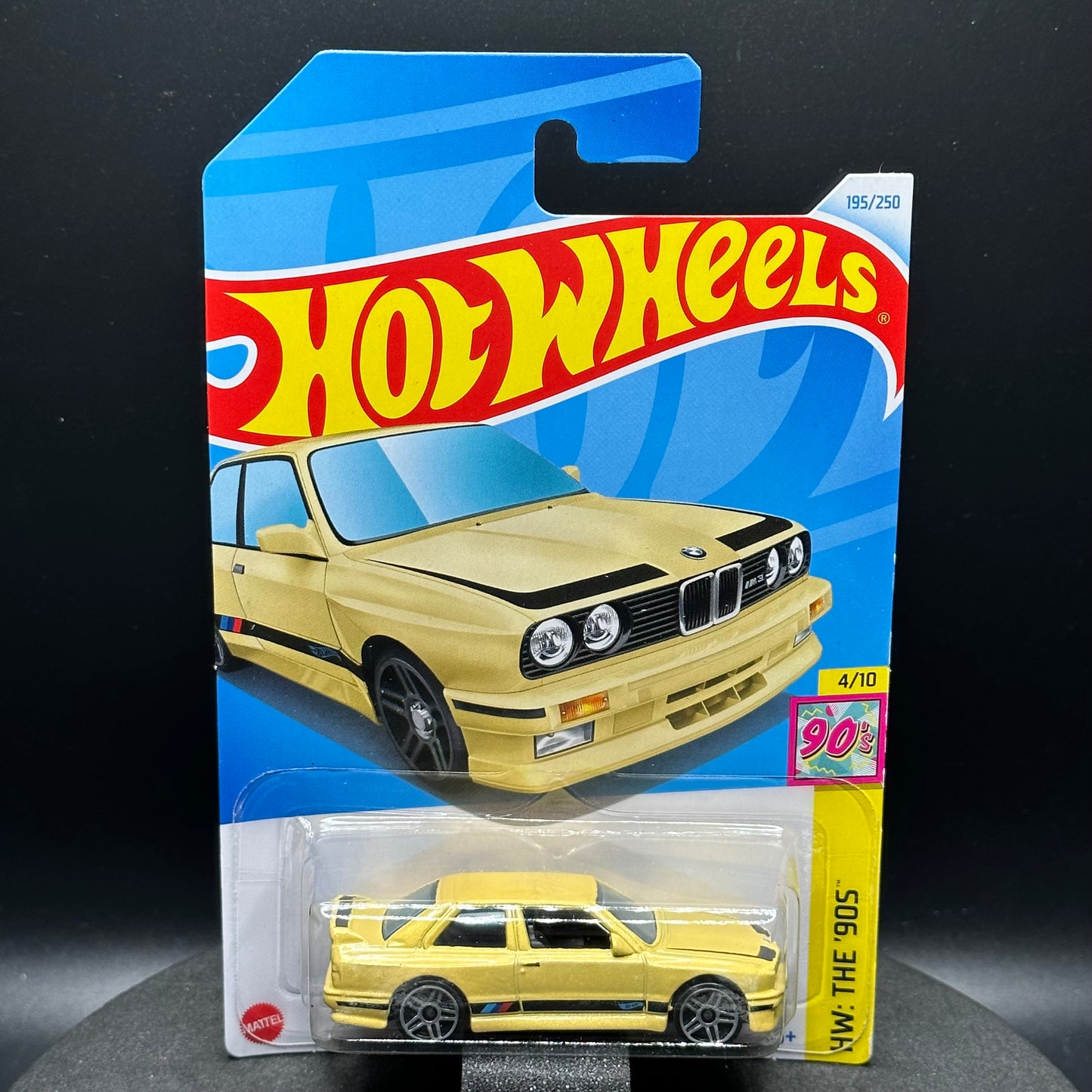 Hot Wheels ‘92 BMW M3 Yellow