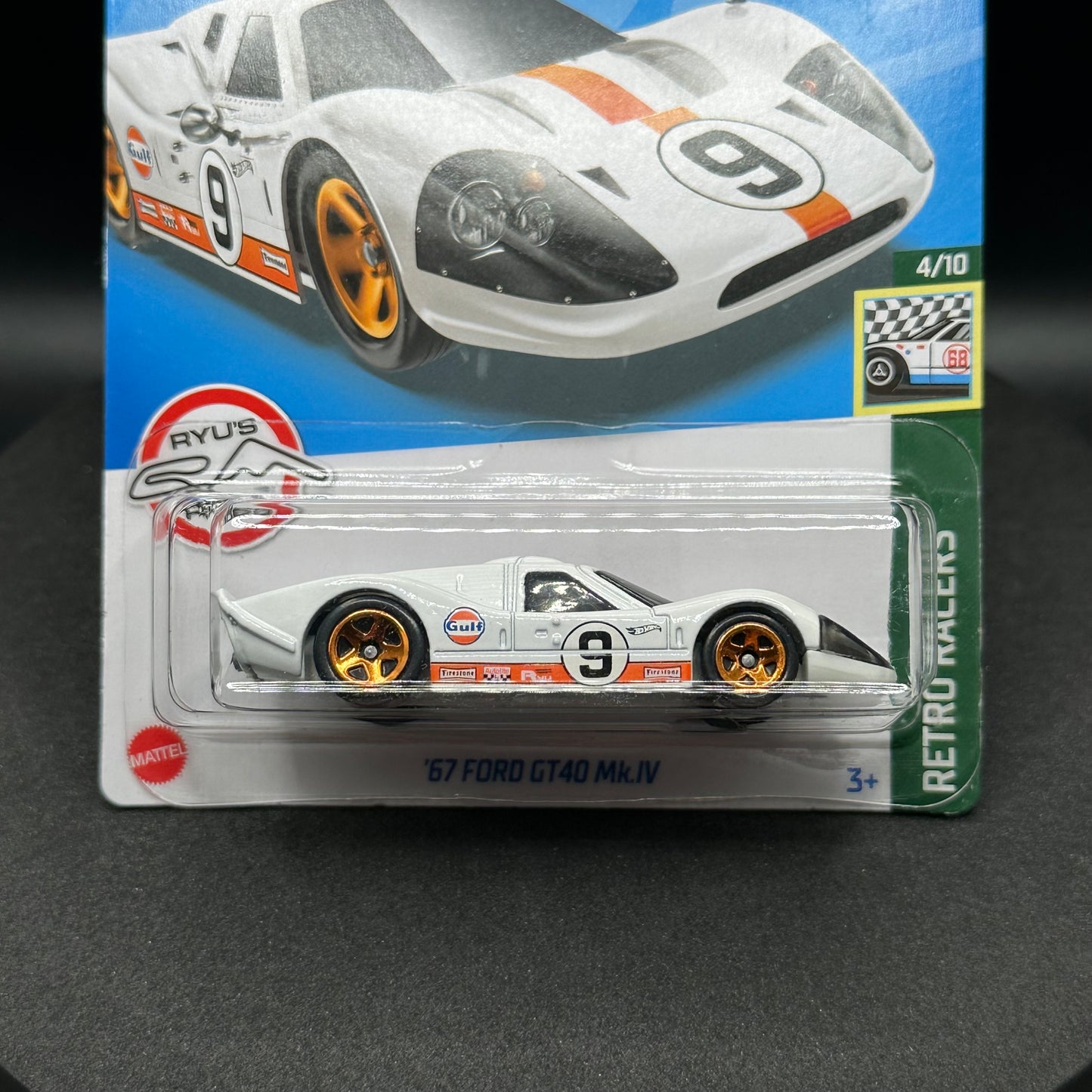 Hot Wheels White Gulf Ford GT40