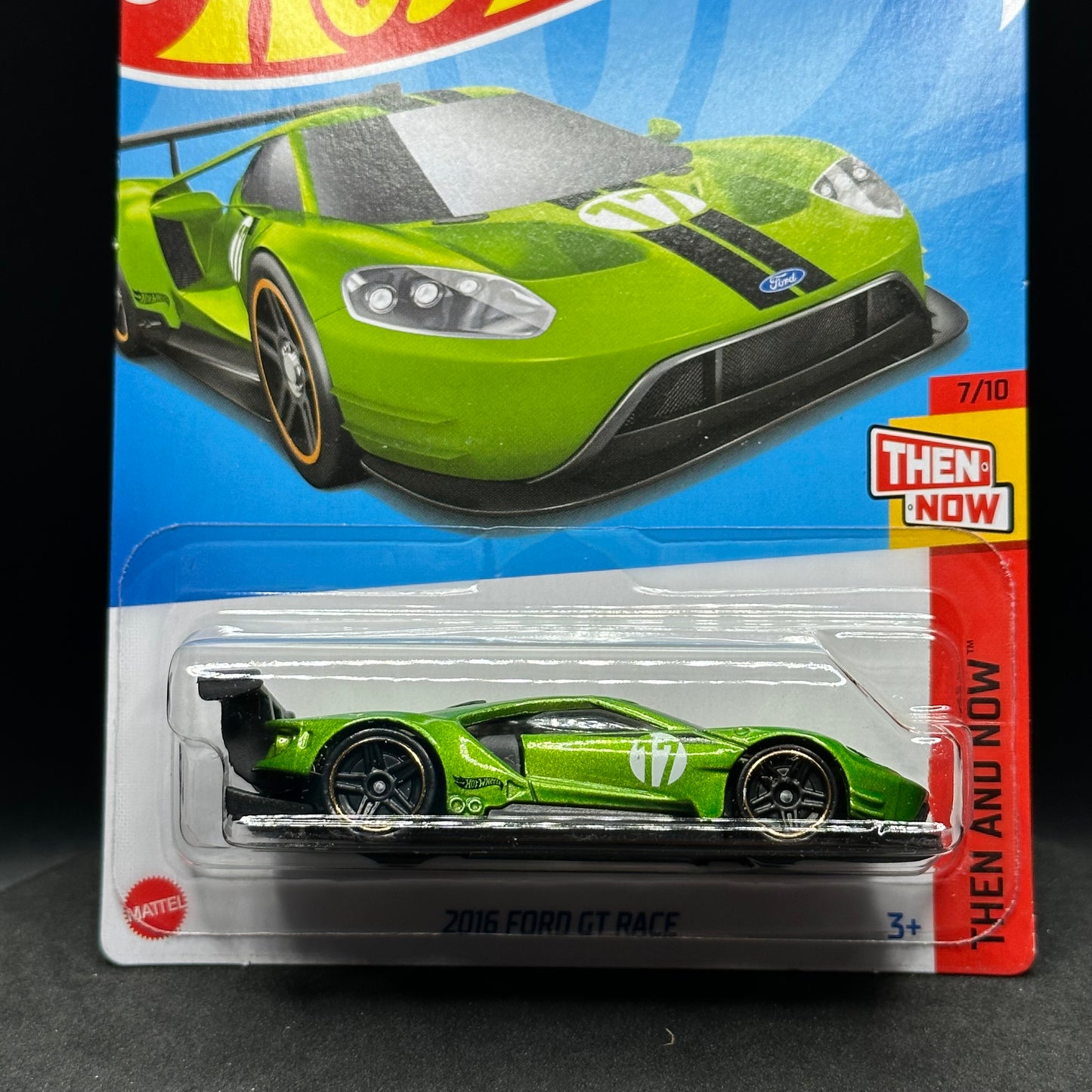 Hot Wheels 2016 Ford GT Race Green