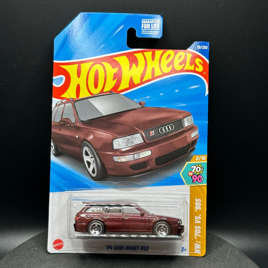Hot Wheels ‘94 Audi Avant RS2 Maroon