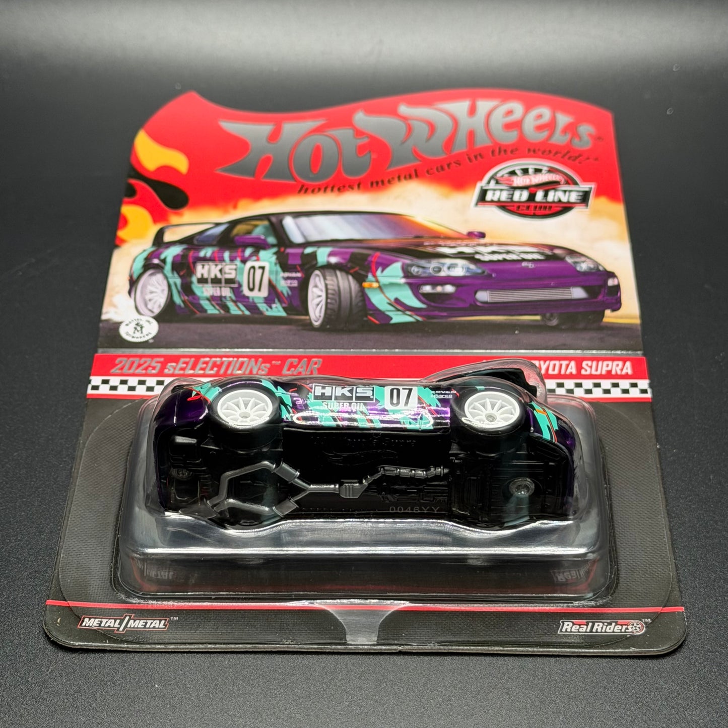 Hot Wheels RLC 1997 Toyota Supra Purple HKS