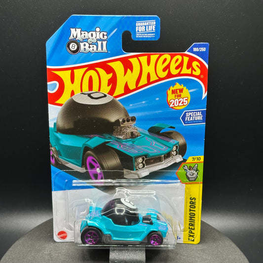 Hot Wheels Decidedly Go Magic 8 Ball Teal