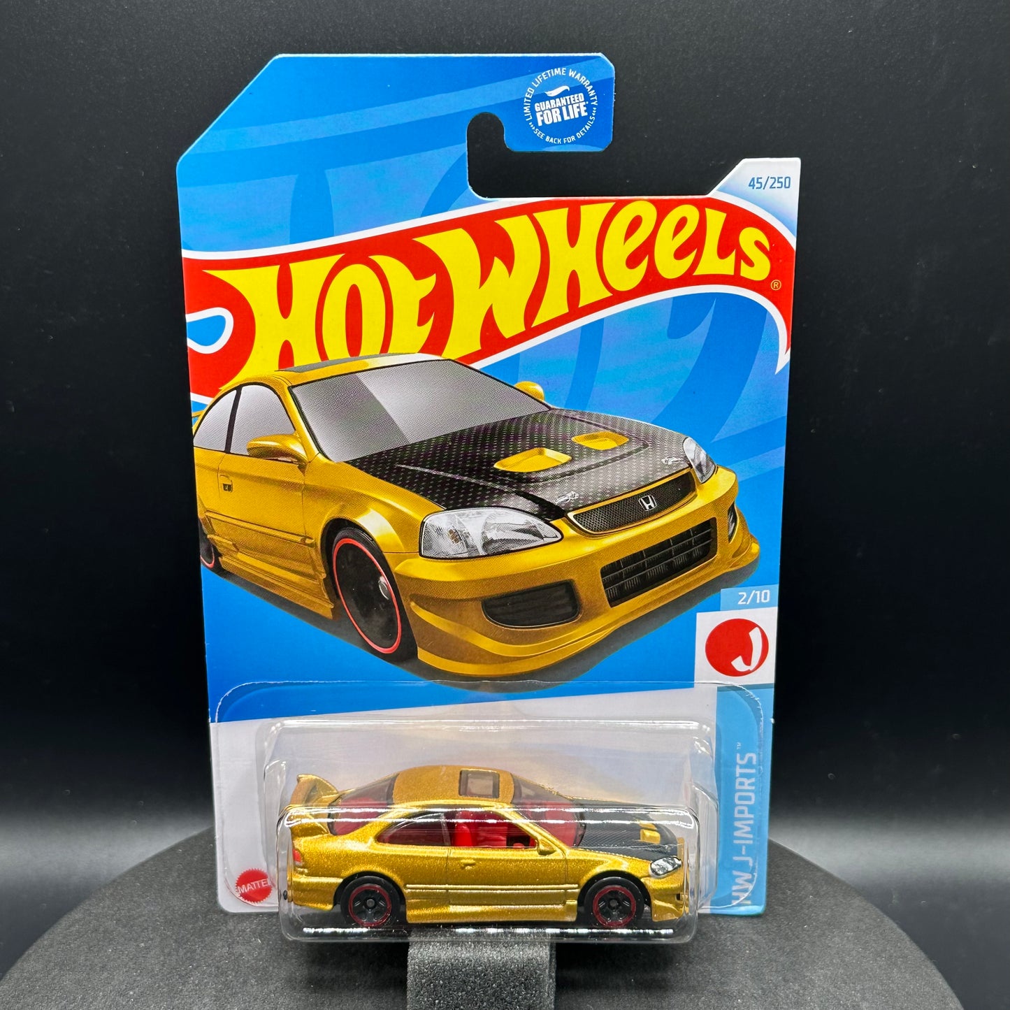 Hot Wheels Honda Civic Si Gold