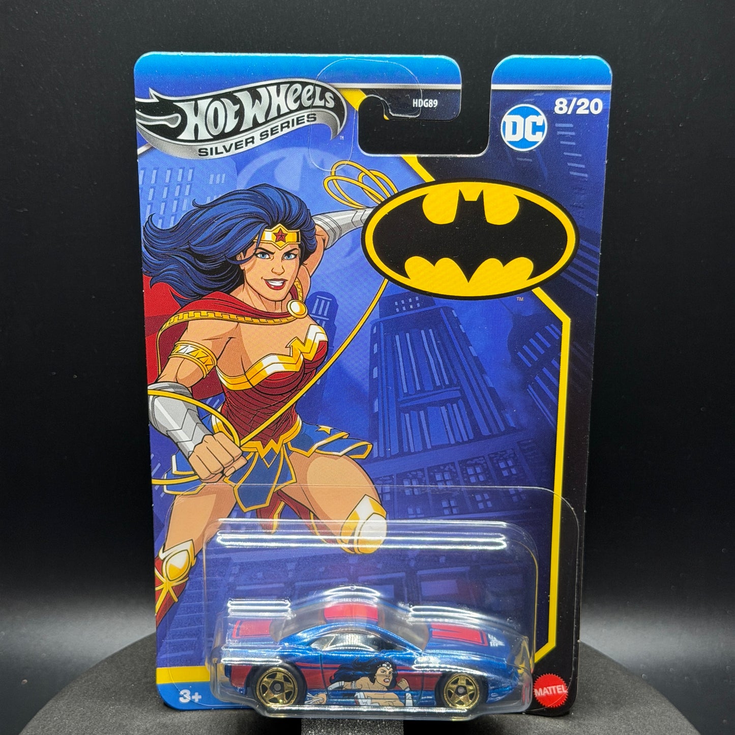 Hot Wheels Batman Muscle Tone Wonder Woman