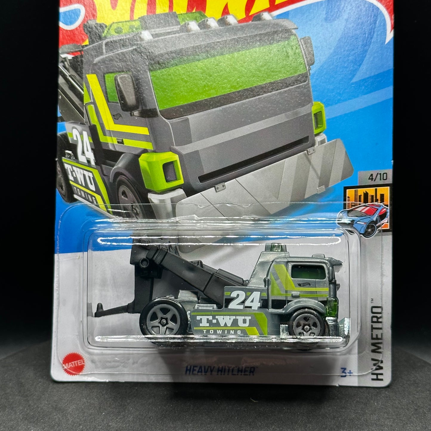 Hot Wheels Heavy Hitcher Gray