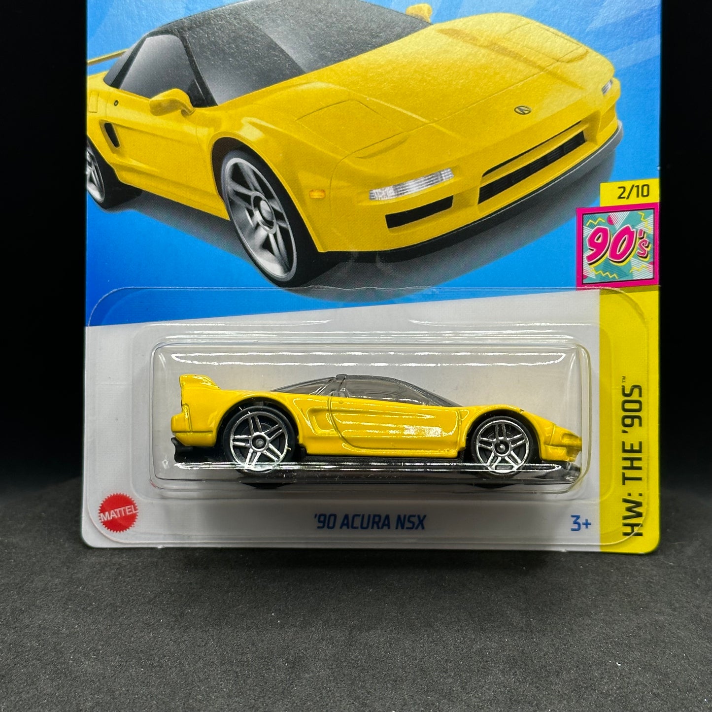 Hot Wheels ‘90 Acura NSX Yellow