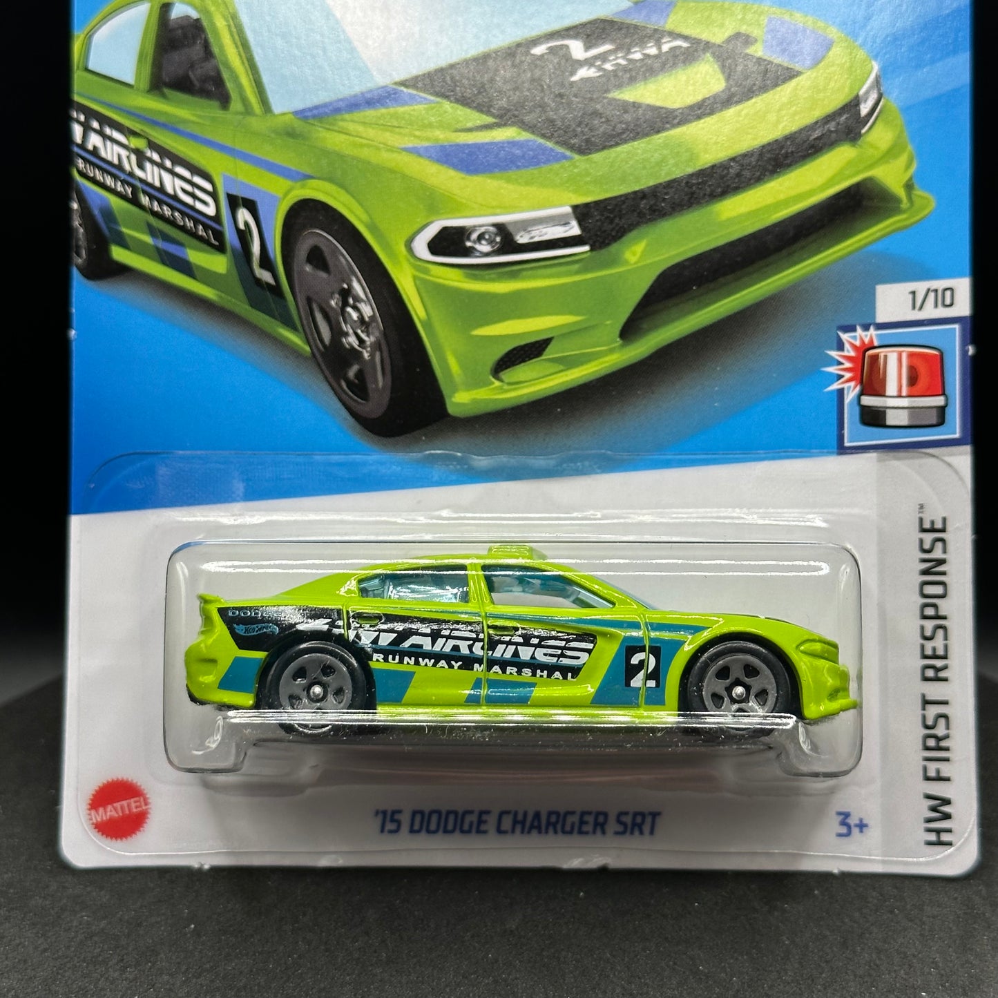 Hot Wheels ‘15 Dodge Charger SRT Lime Green