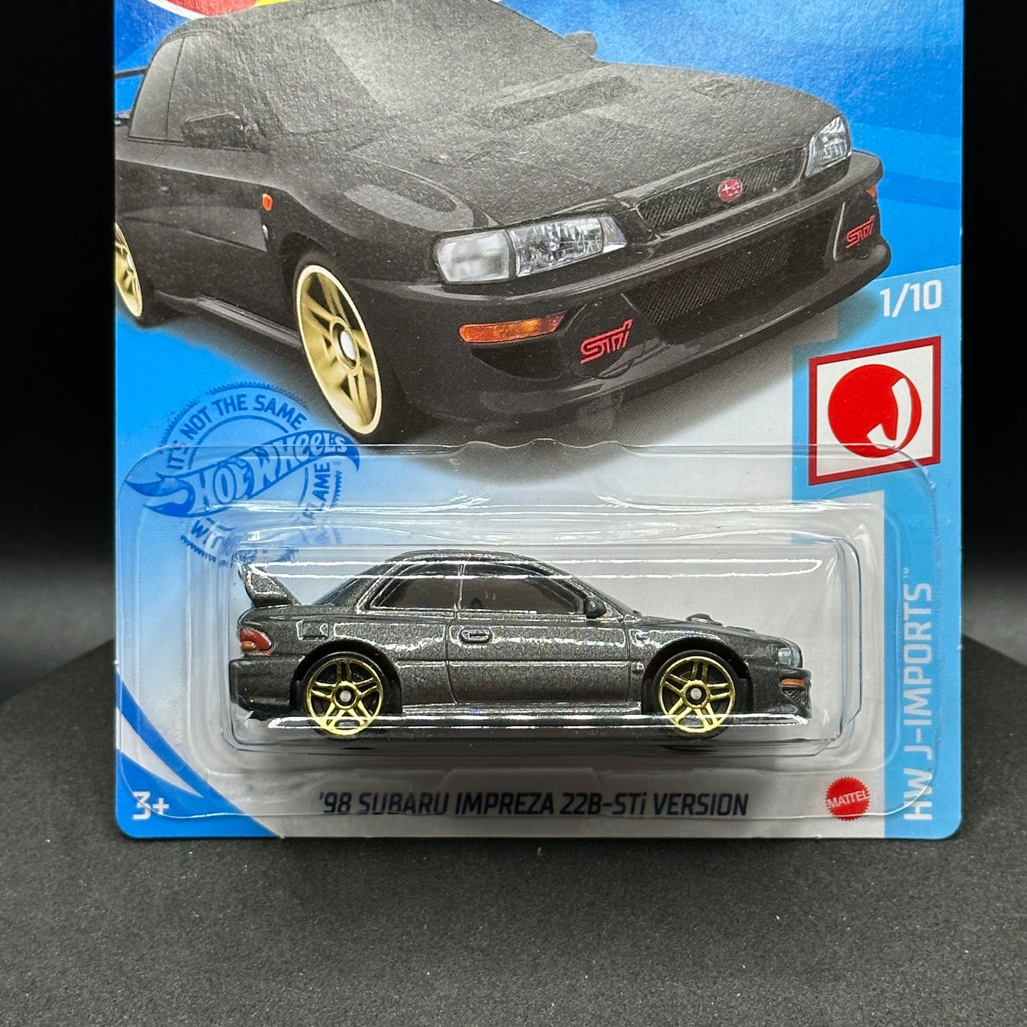 Hot Wheels Subaru Impreza STI Gray