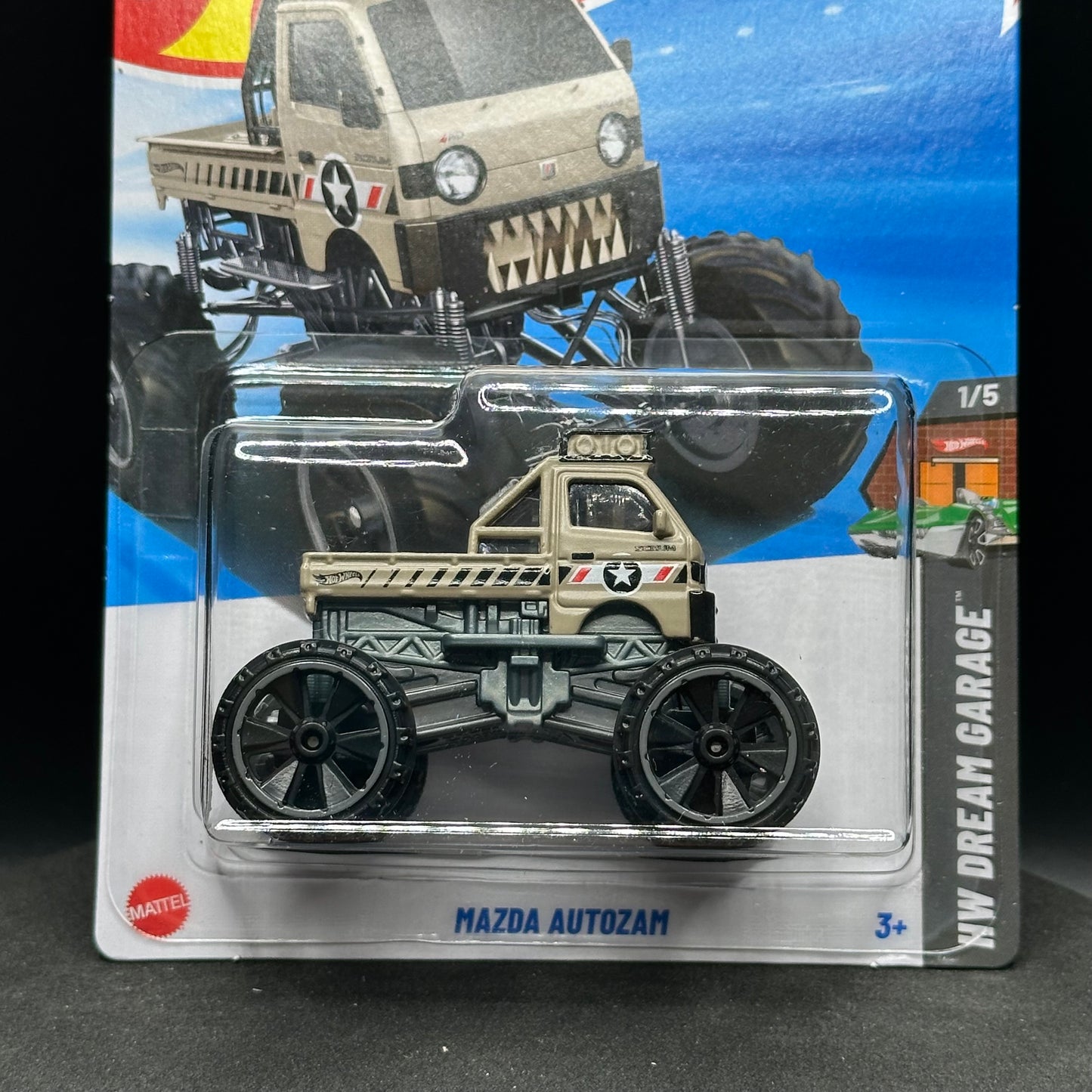 Hot Wheels Mazda Autozam Tan