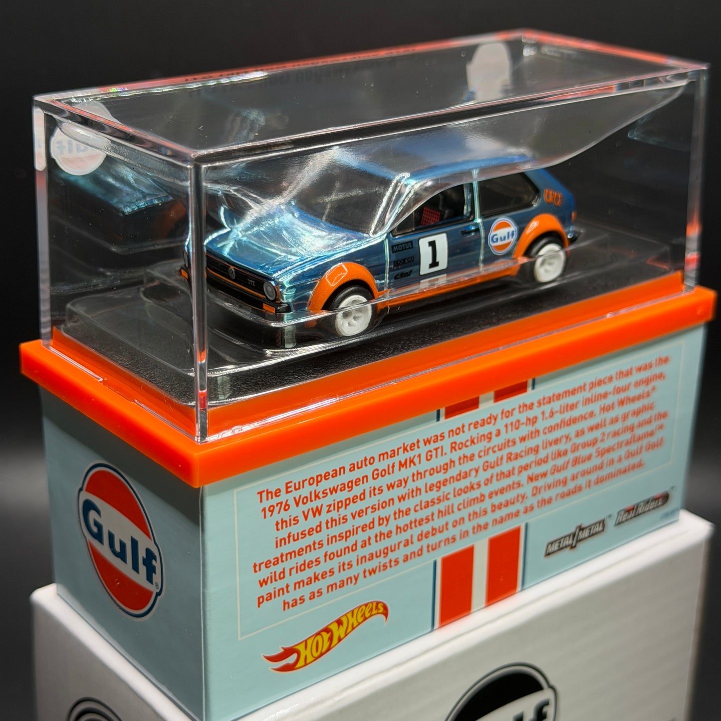 Hot Wheels RLC Gulf Volkswagen Golf MK1 GTI