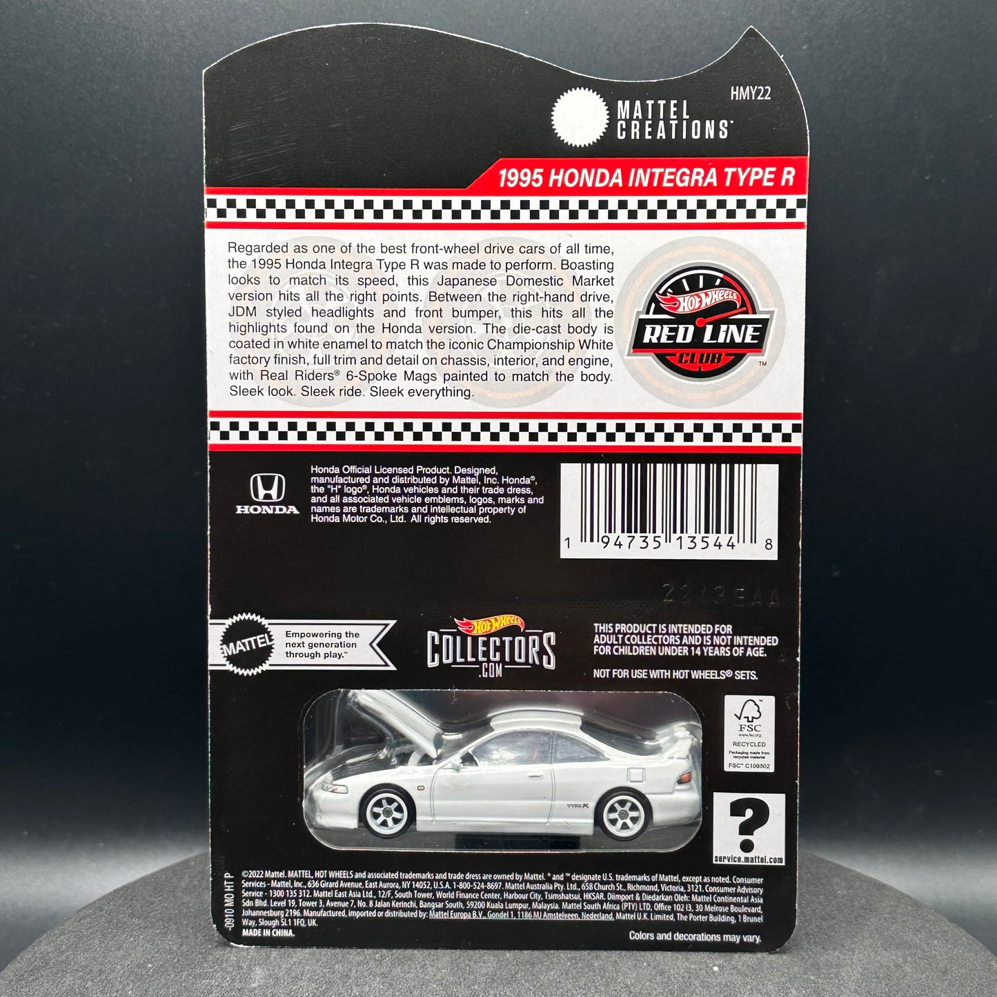 Hot Wheels Honda Integra Type R