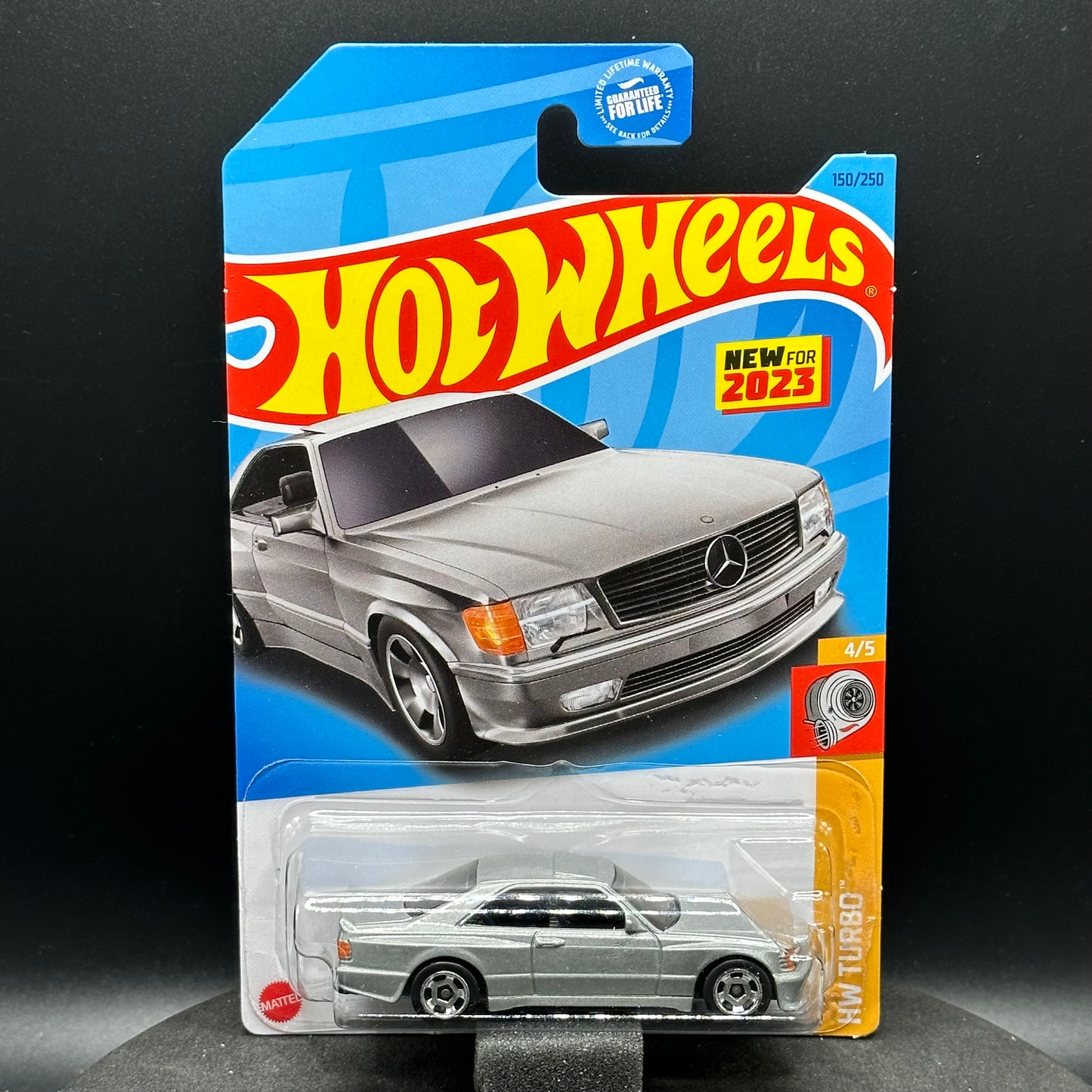 Hot Wheels Mercedes 560 SEC AMG Silver