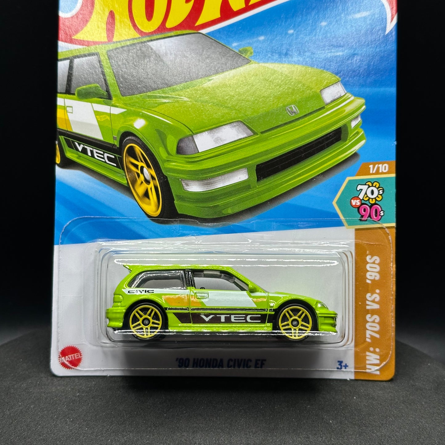 Hot Wheels ‘90 Honda Civic EF Green