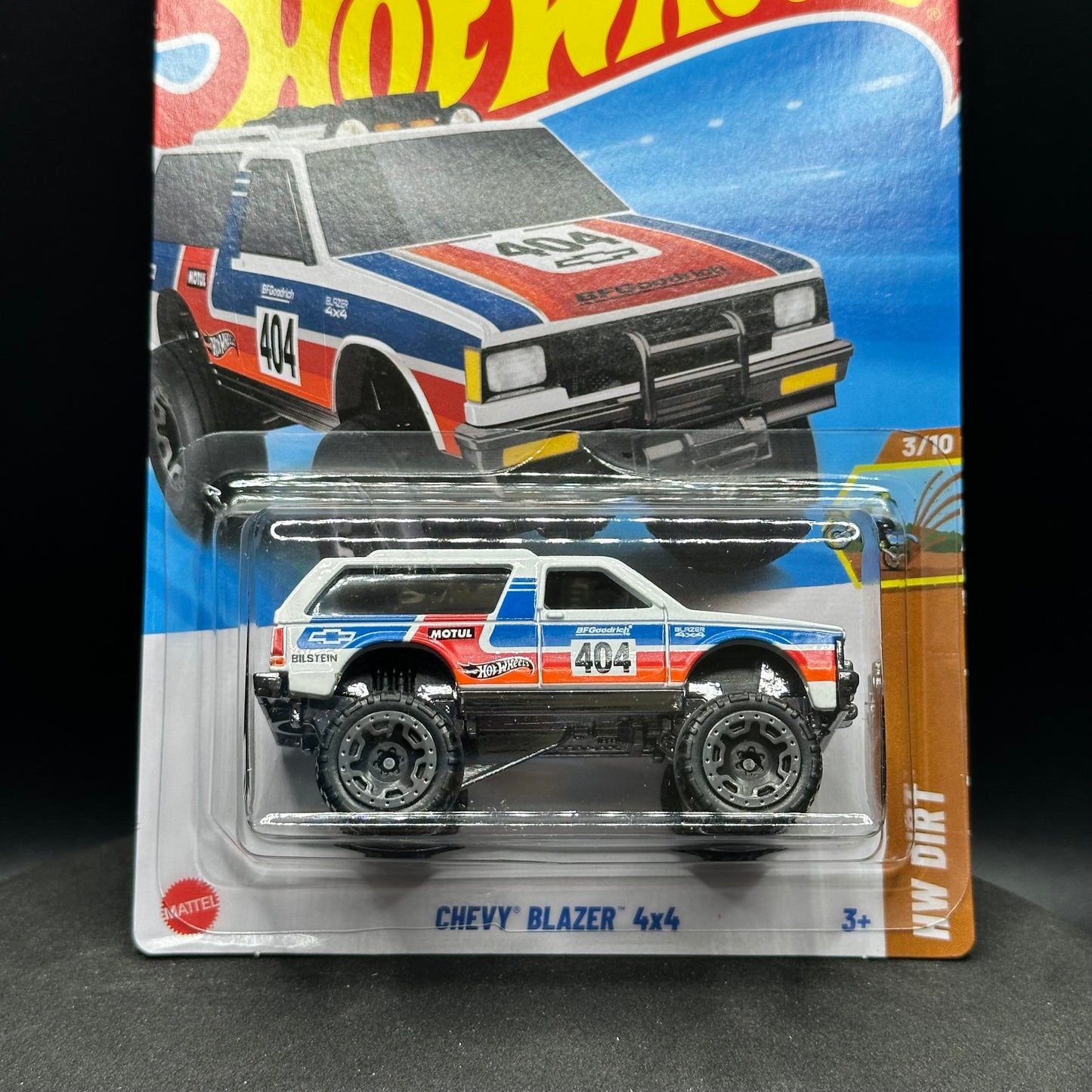 Hot Wheels Chevy Blazer 4x4 White