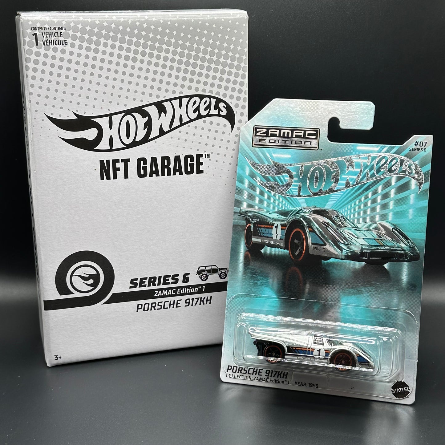 Hot Wheels NFT Garage Porsche 917 KH ZAMAC