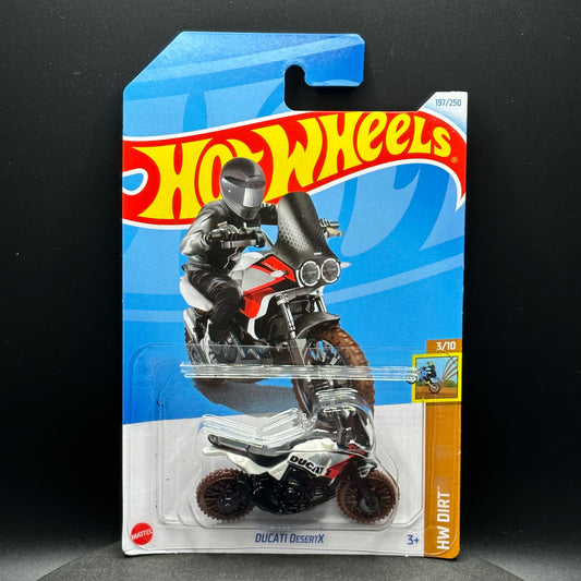 Hot Wheels Ducati DesertX White