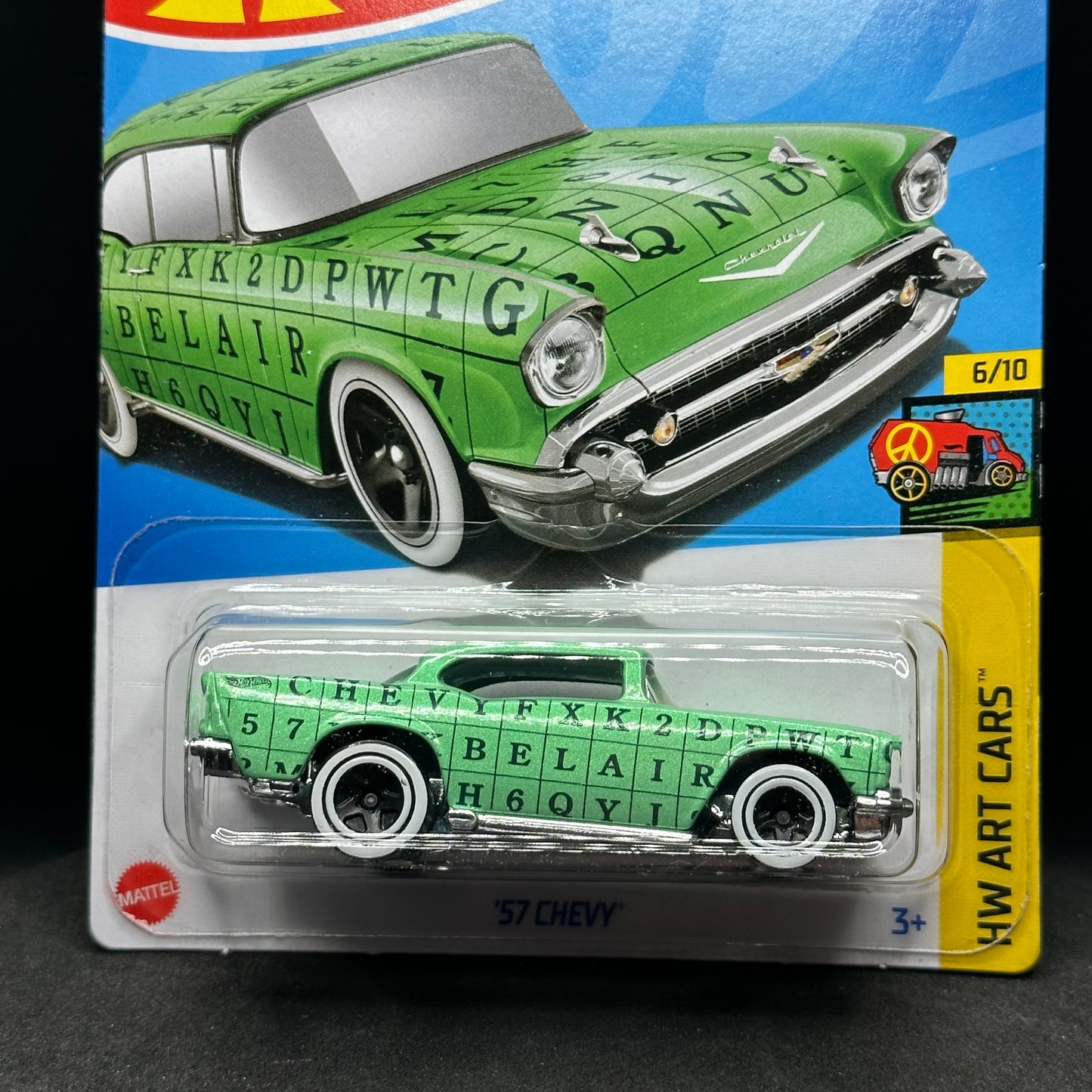 Hot Wheels ‘57 Chevy Green