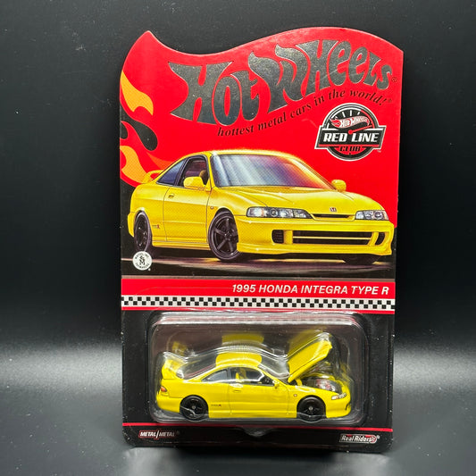 Hot Wheels RLC 1995 Honda Integra Type R Yellow