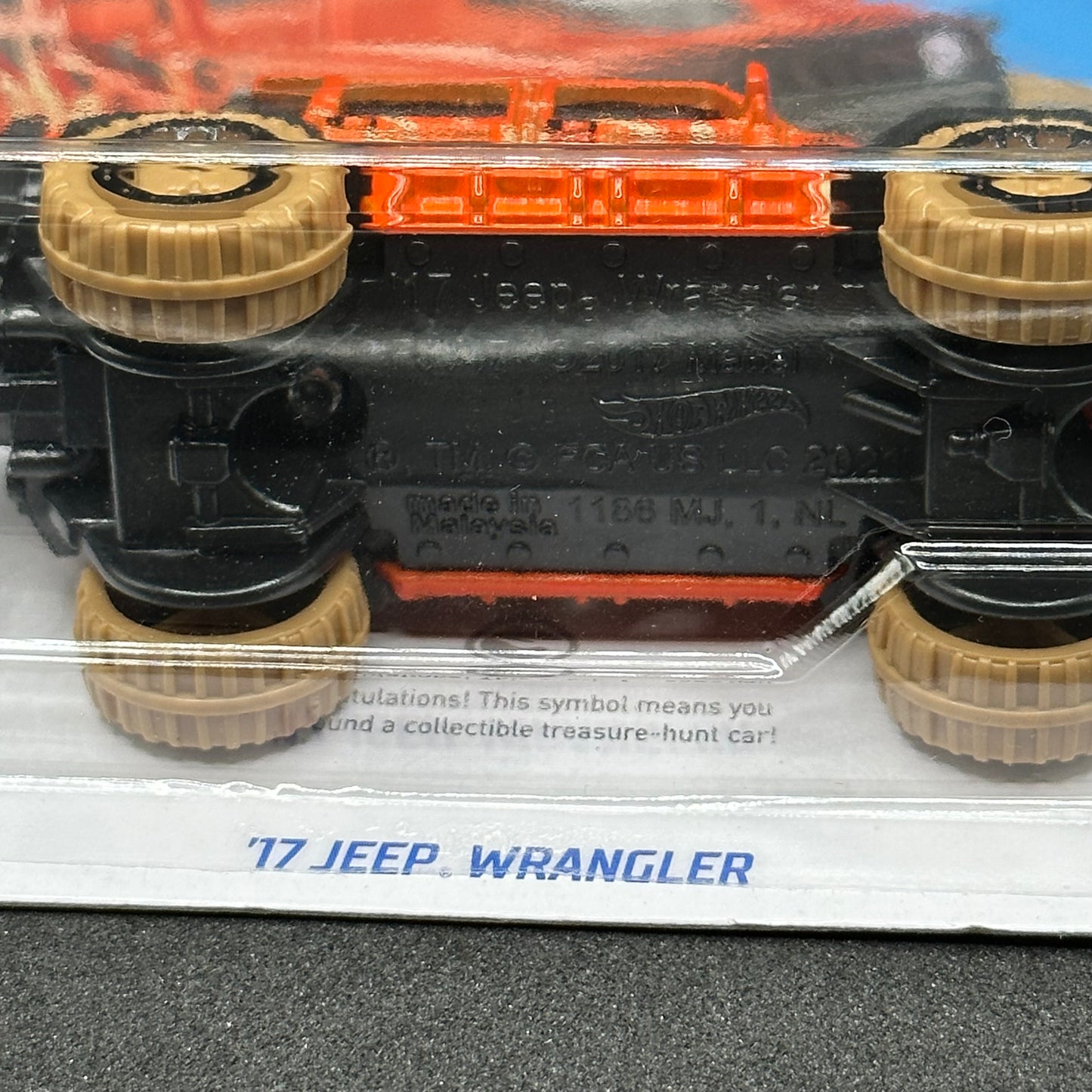 Hot Wheels ‘17 Jeep Wrangler TH