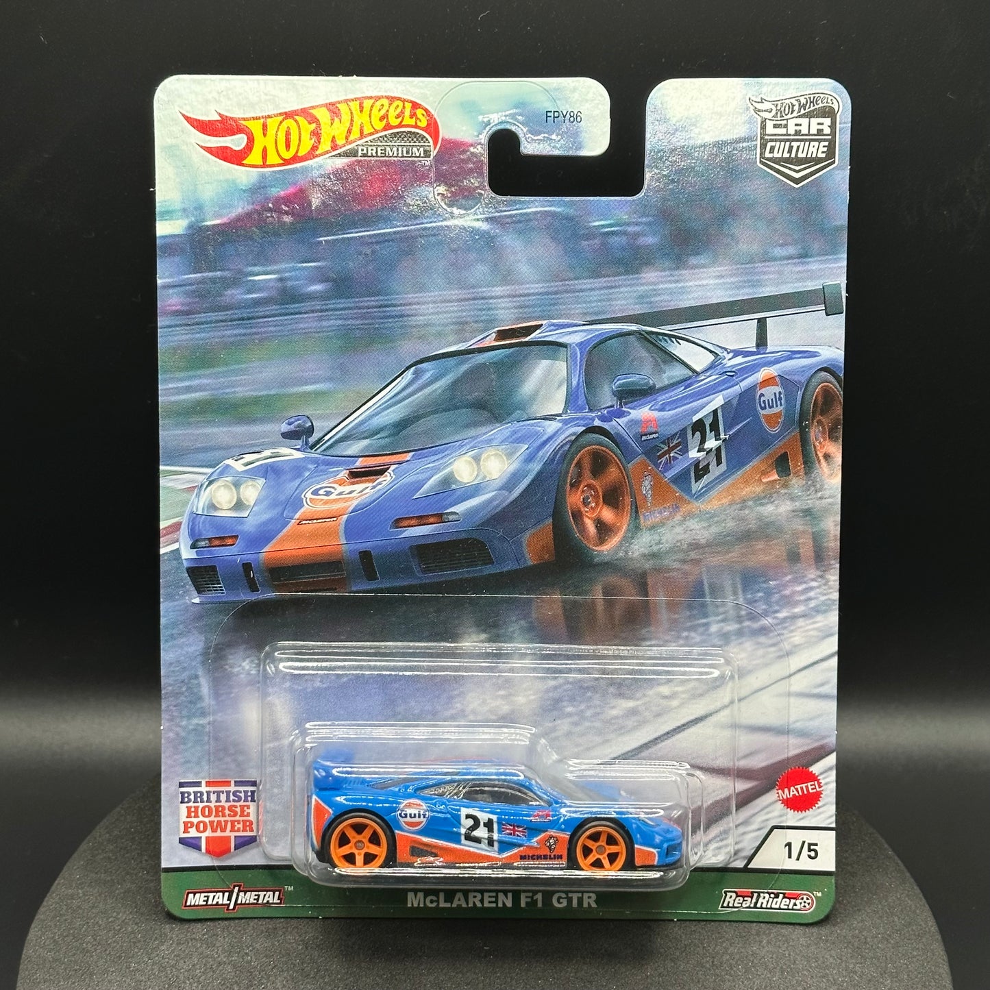 Hot Wheels Premium McLaren F1 GTR