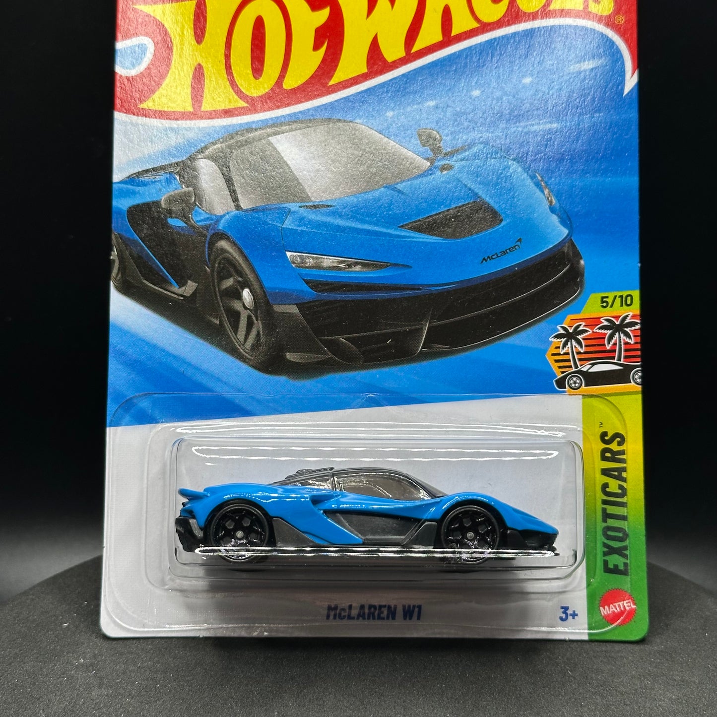 Hot Wheels McLaren W1 Blue
