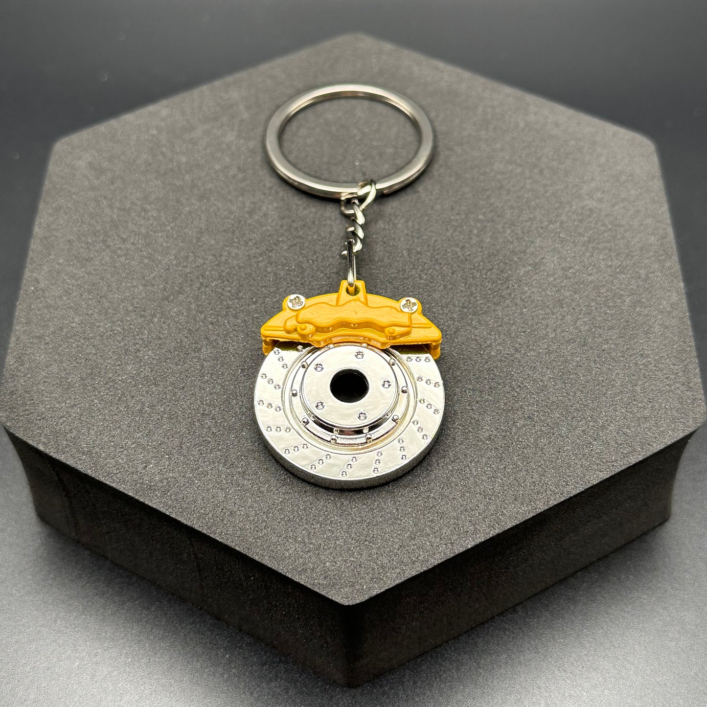 Brake Caliper and Rotor Keychain