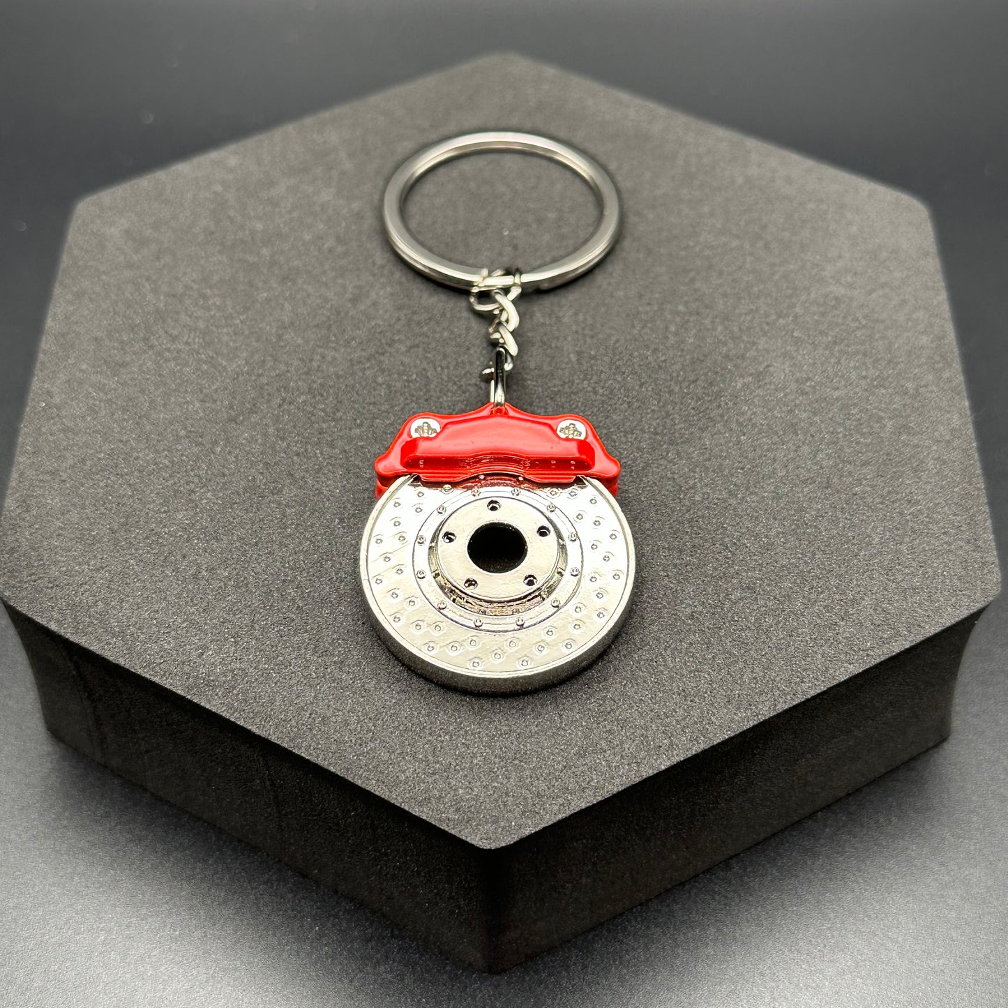 Brake Caliper and Rotor Keychain