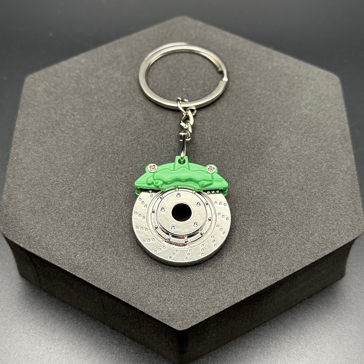 Brake Caliper and Rotor Keychain