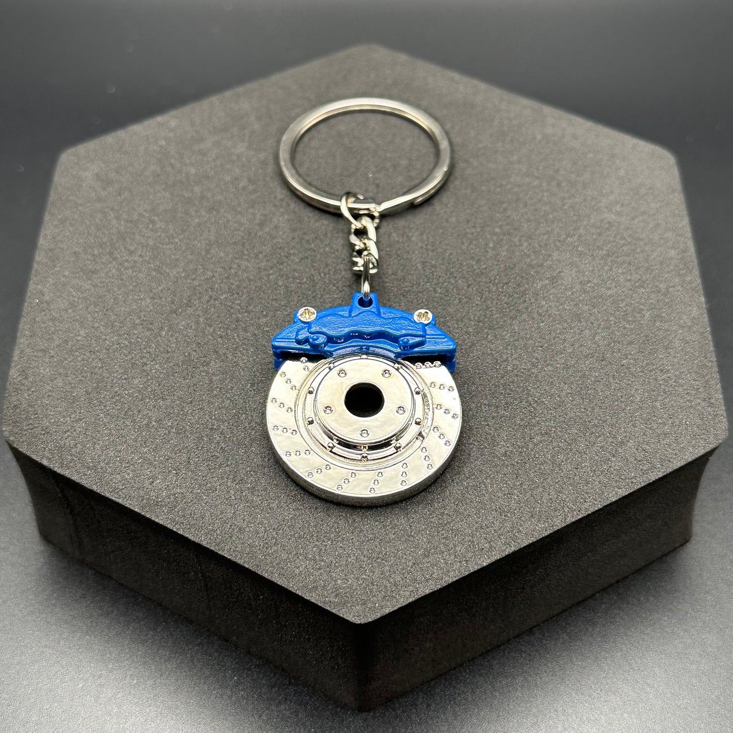 Brake Caliper and Rotor Keychain