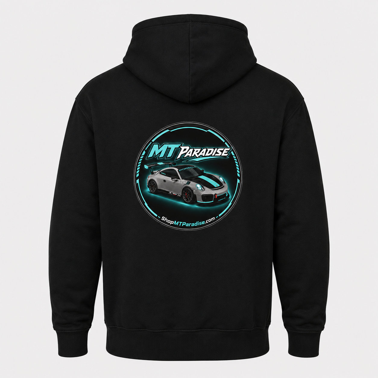 MT Paradise Porsche Logo Adult Hoodie